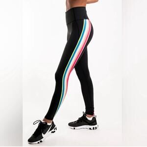 IVL‎ collective rainbow stripe legging